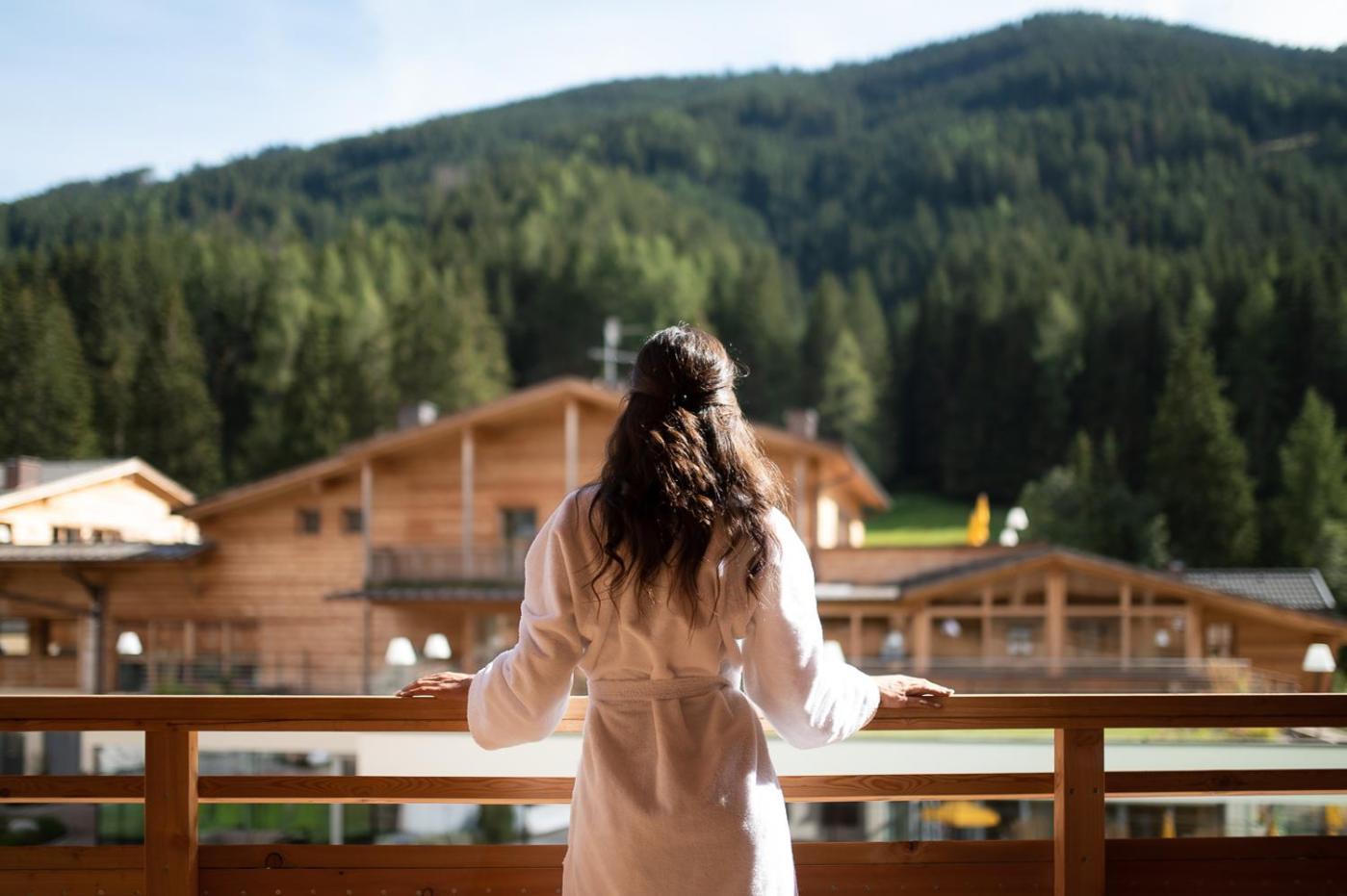 Alpine Nature Hotel Stoll Planca di Sopra Ngoại thất bức ảnh